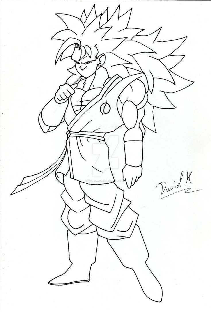 735x1086 Goku Super Saiyan God (Ascended Grade Ii ) By Davidskovach