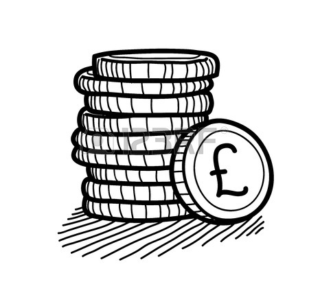 450x411 Gold Bars Doodle, A Hand Drawn Vector Doodle Illustration