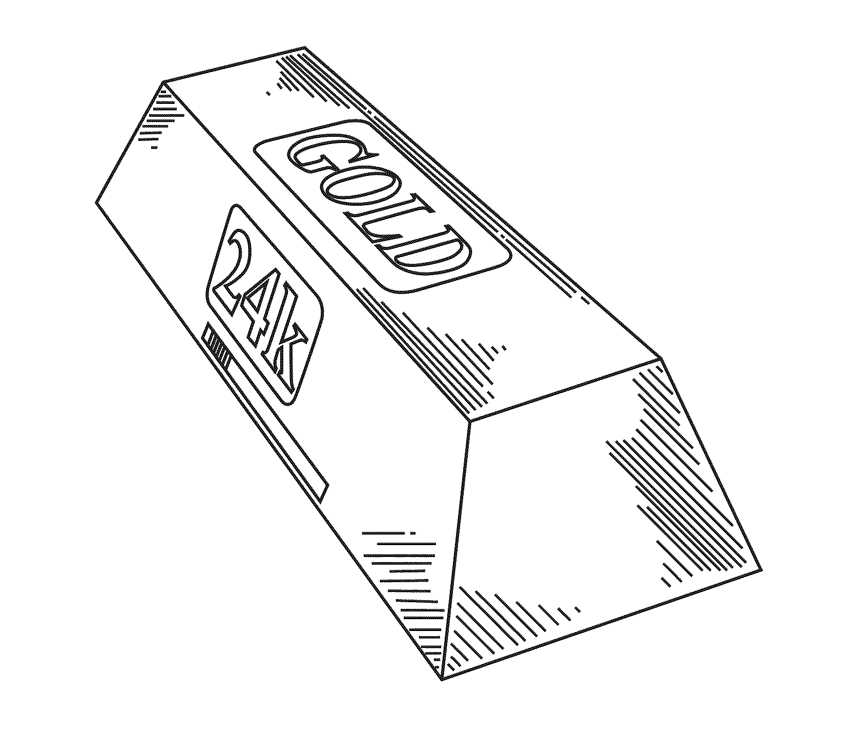 1665x1439 Gold Bars Drawing