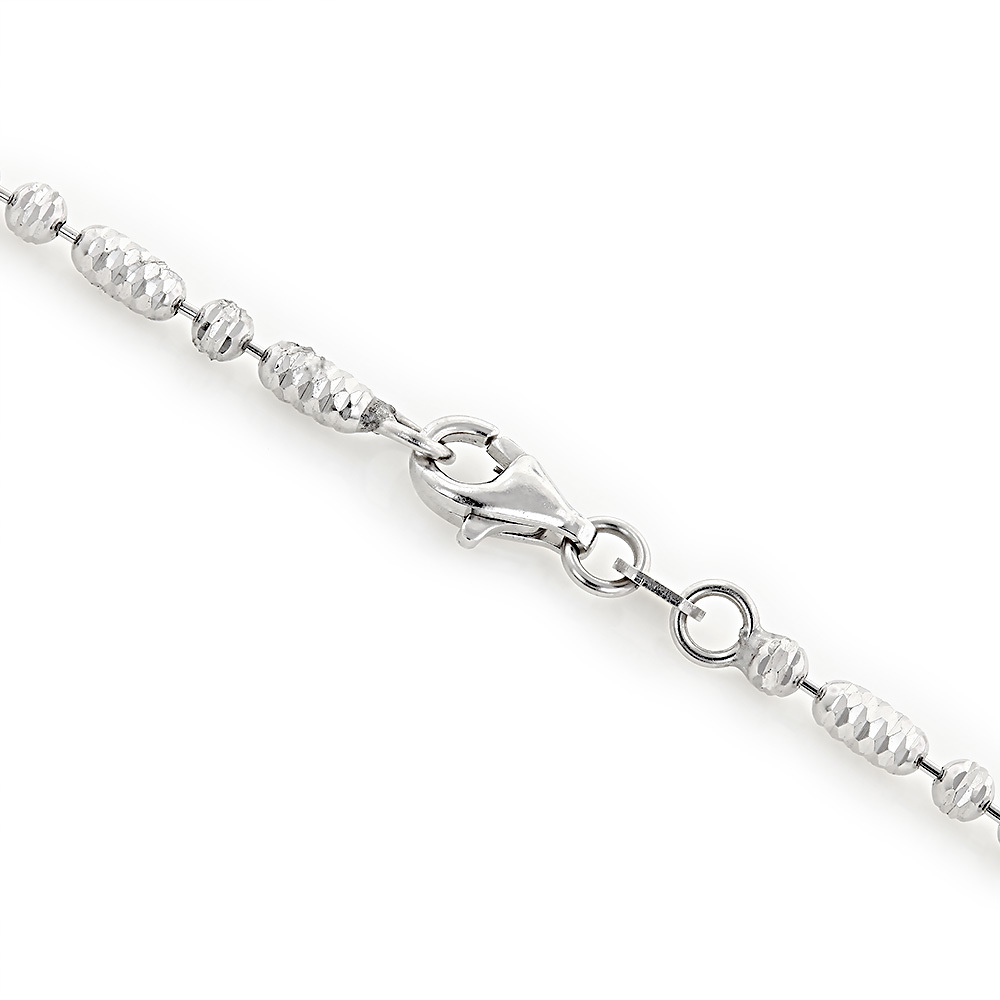 1000x1000 Unisex Gold Chains Bead And Ball Diamond Cut Chain 14k 2mm