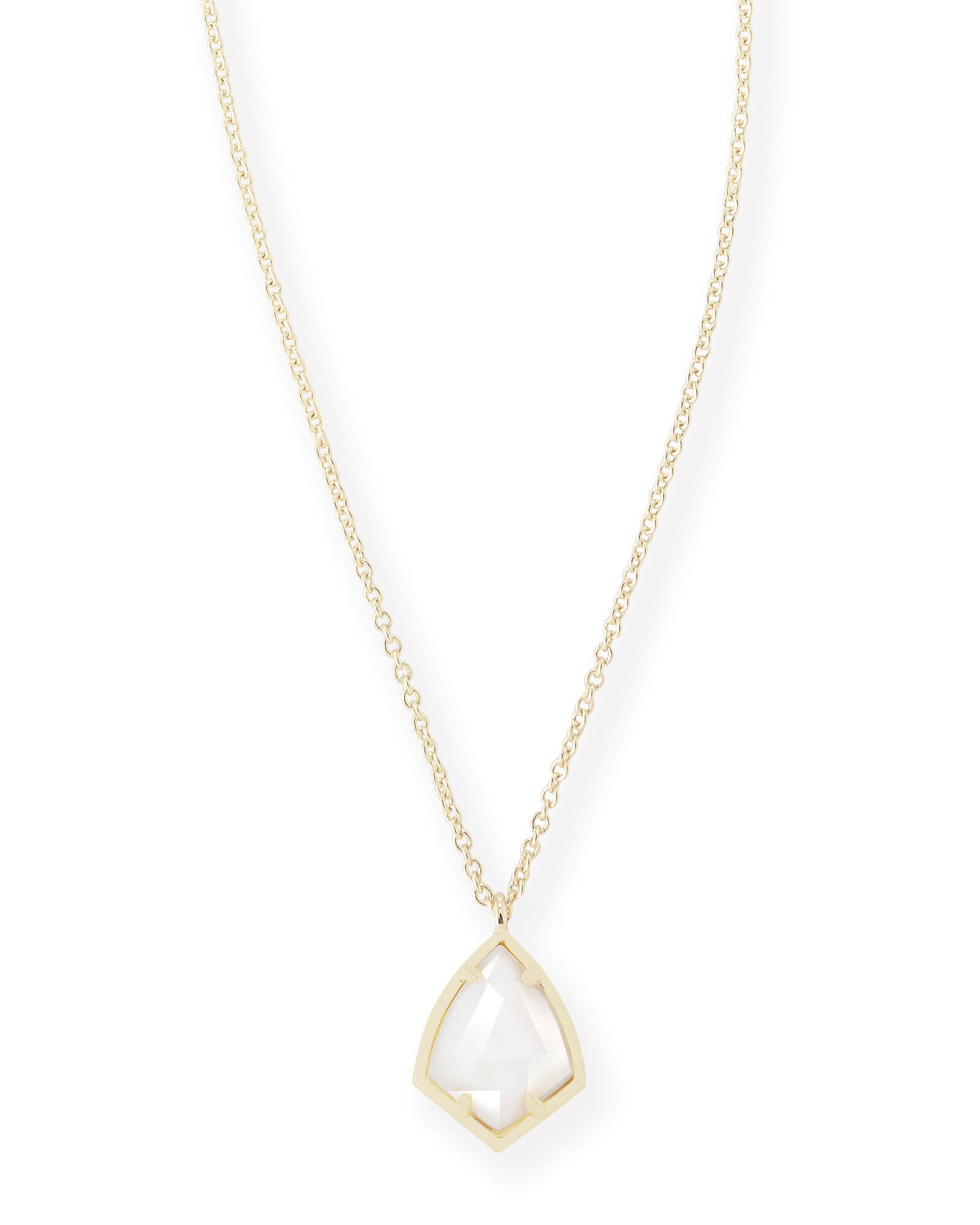 1600x2000 Cory Gold Pendant Necklace In White Pearl Kendra Scott