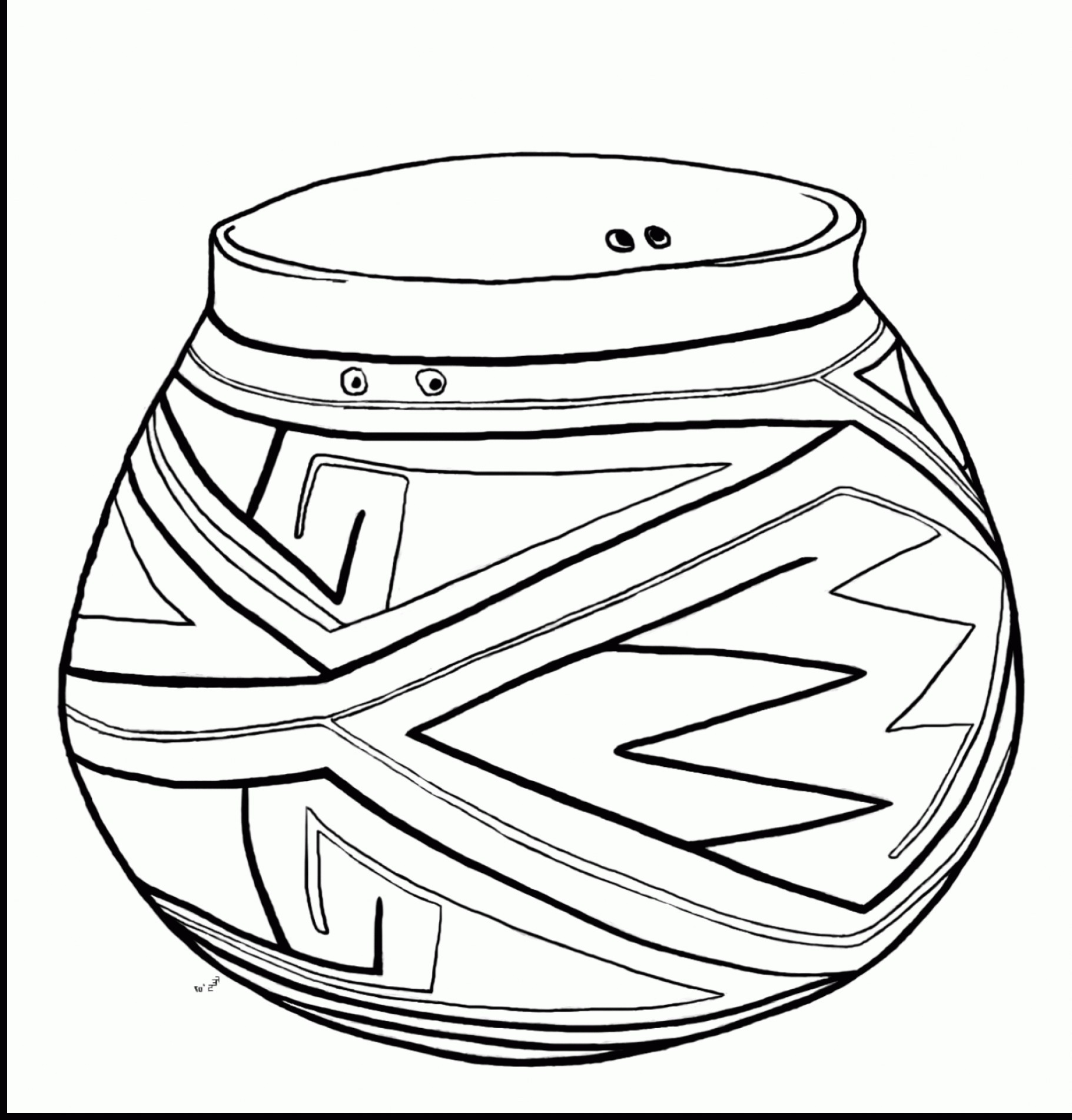 1821x1903 Pot Of Gold Coloring Page Free Draw To Color
