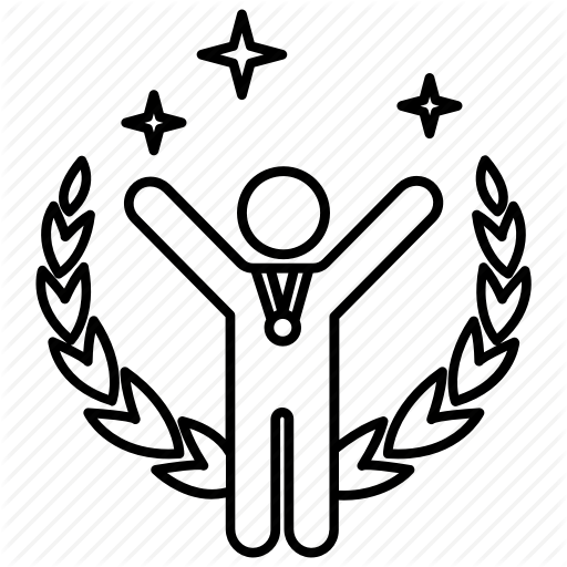 512x512 Achievement, Gold, Medal, Success, Triumph, Victory, Winner Icon