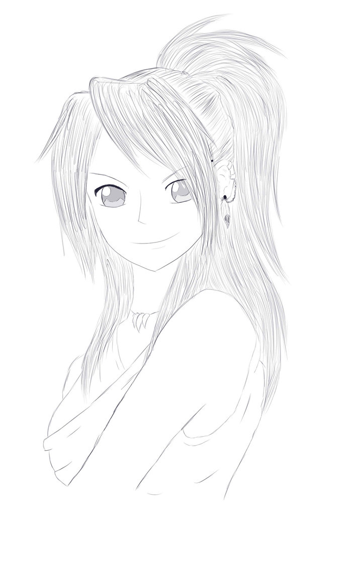 692x1153e Piece Oc Kira (Sketch) By Golden Tiger 54