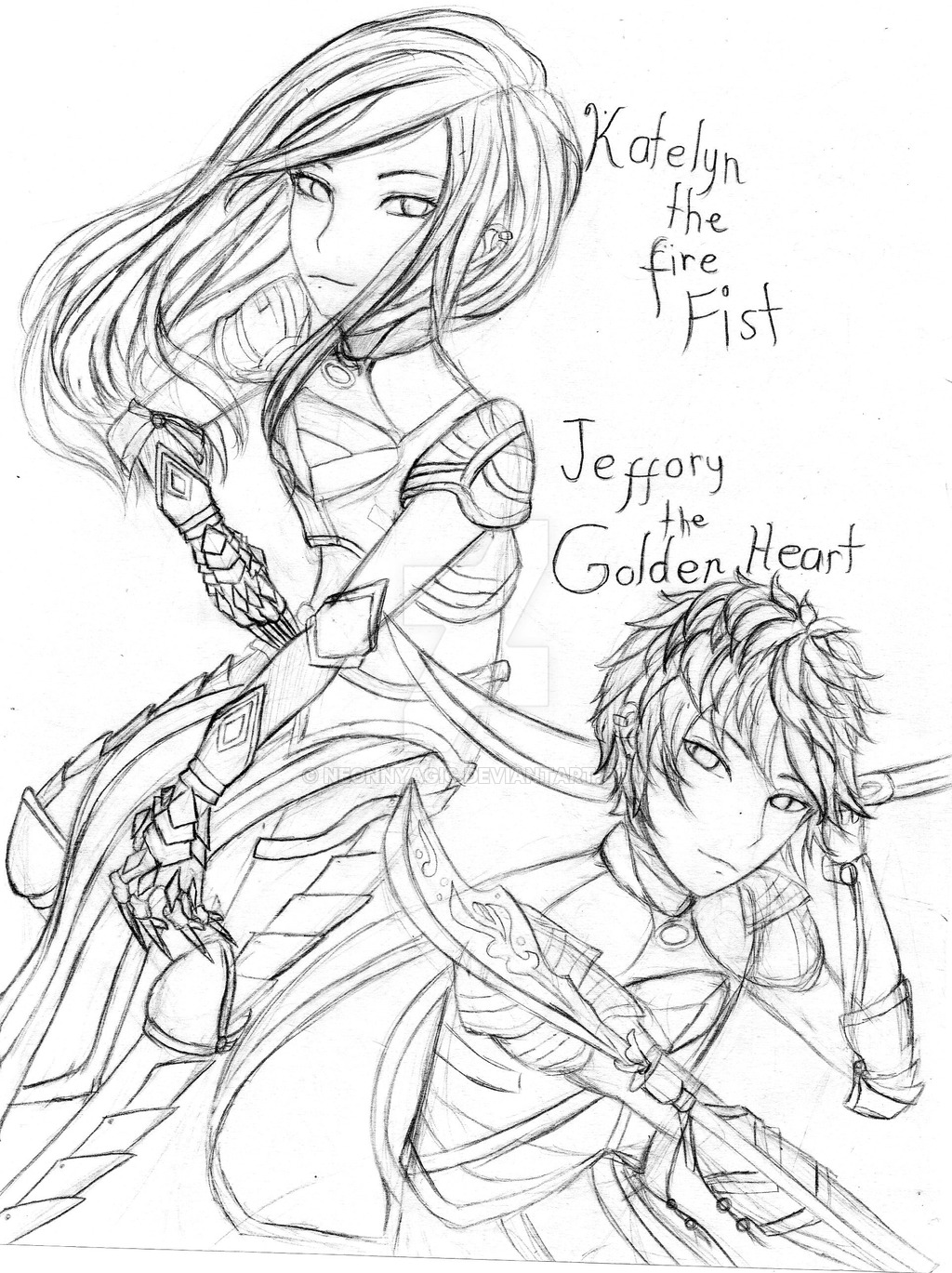 1024x1369 The Fire Fist And The Golden Heart [Sketch} By Neonnyagic