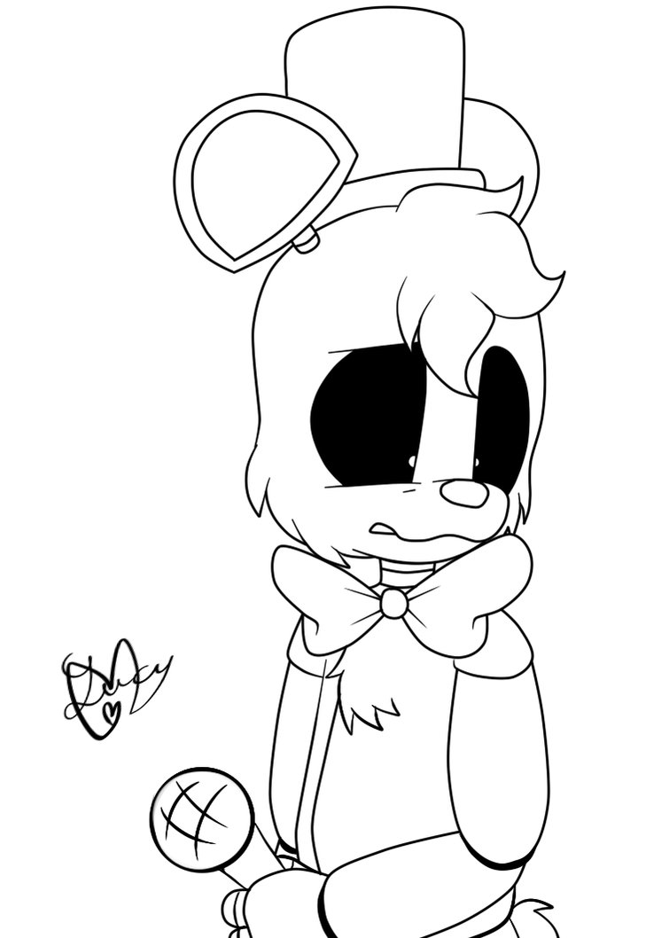 755x1058 Golden Freddy By Lunarlucy