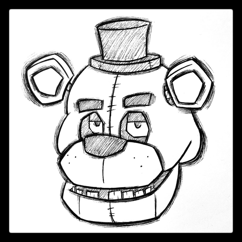 1024x1024 Freddy Fazbear By Efocus24