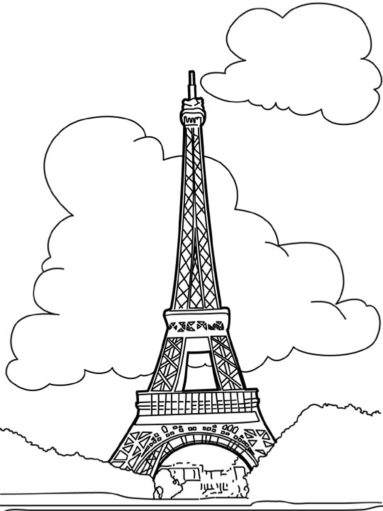 765x1020 Kids Under 7 Wonders Of The World Coloring Pages