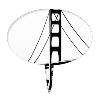 324x324 Golden Gate Bridge Cake Toppers Zazzle