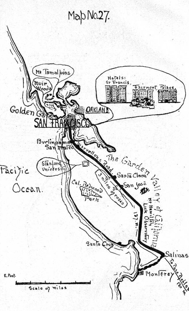 623x1024 By Motor To The Golden Gate Emily Post 1915 The Old Motor