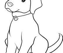 214x180 Cats And Dogs Coloring Pages Labrador Free Lab Puppy Chocolate
