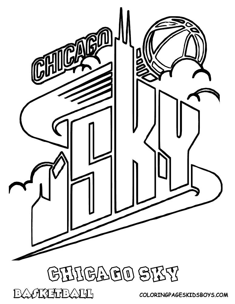 774x1001 Basketball Teams Coloring Pages