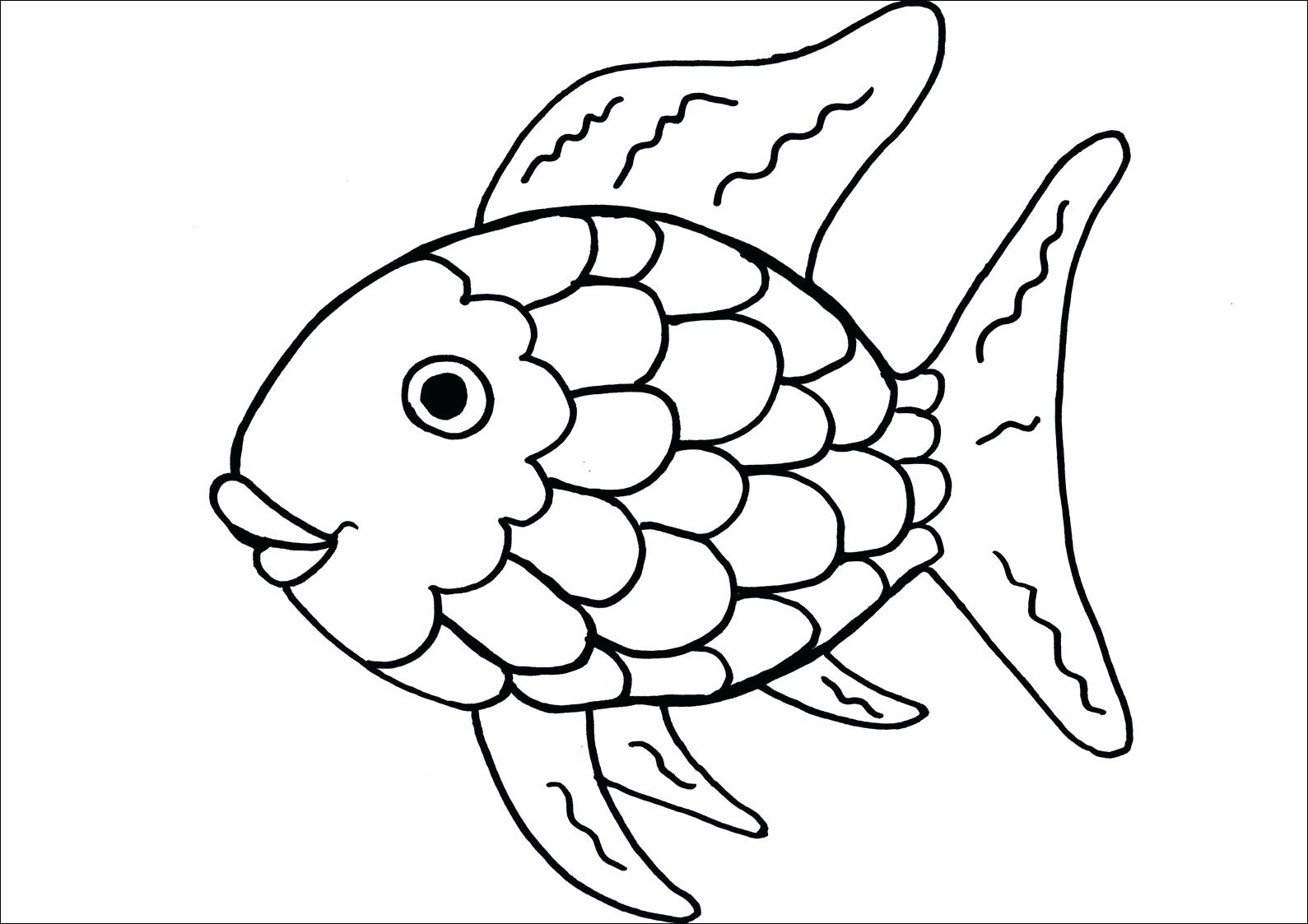 1589x1123 Printable Fish Template Printable Large