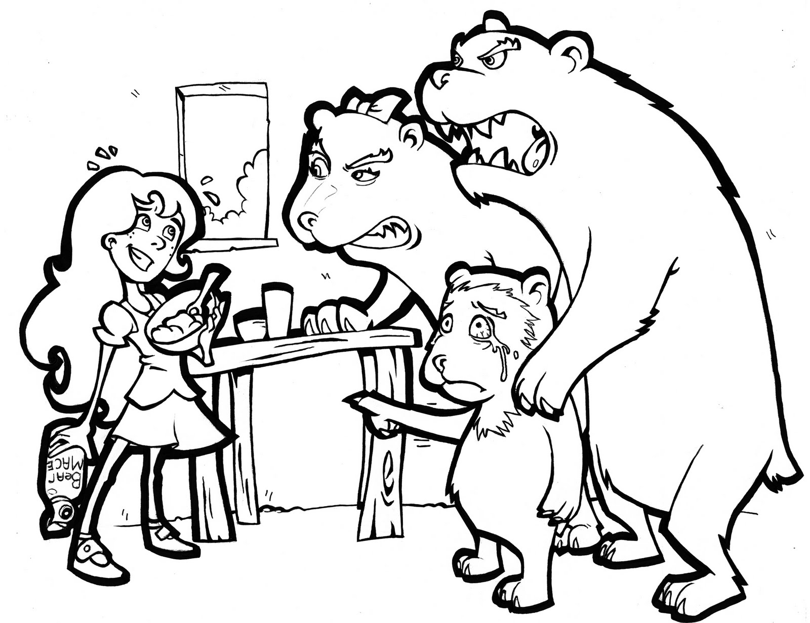 1600x1231 Sketches And Such Sketchclub Goldilocks