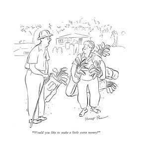 284x300 Golf Bag Drawings Fine Art America