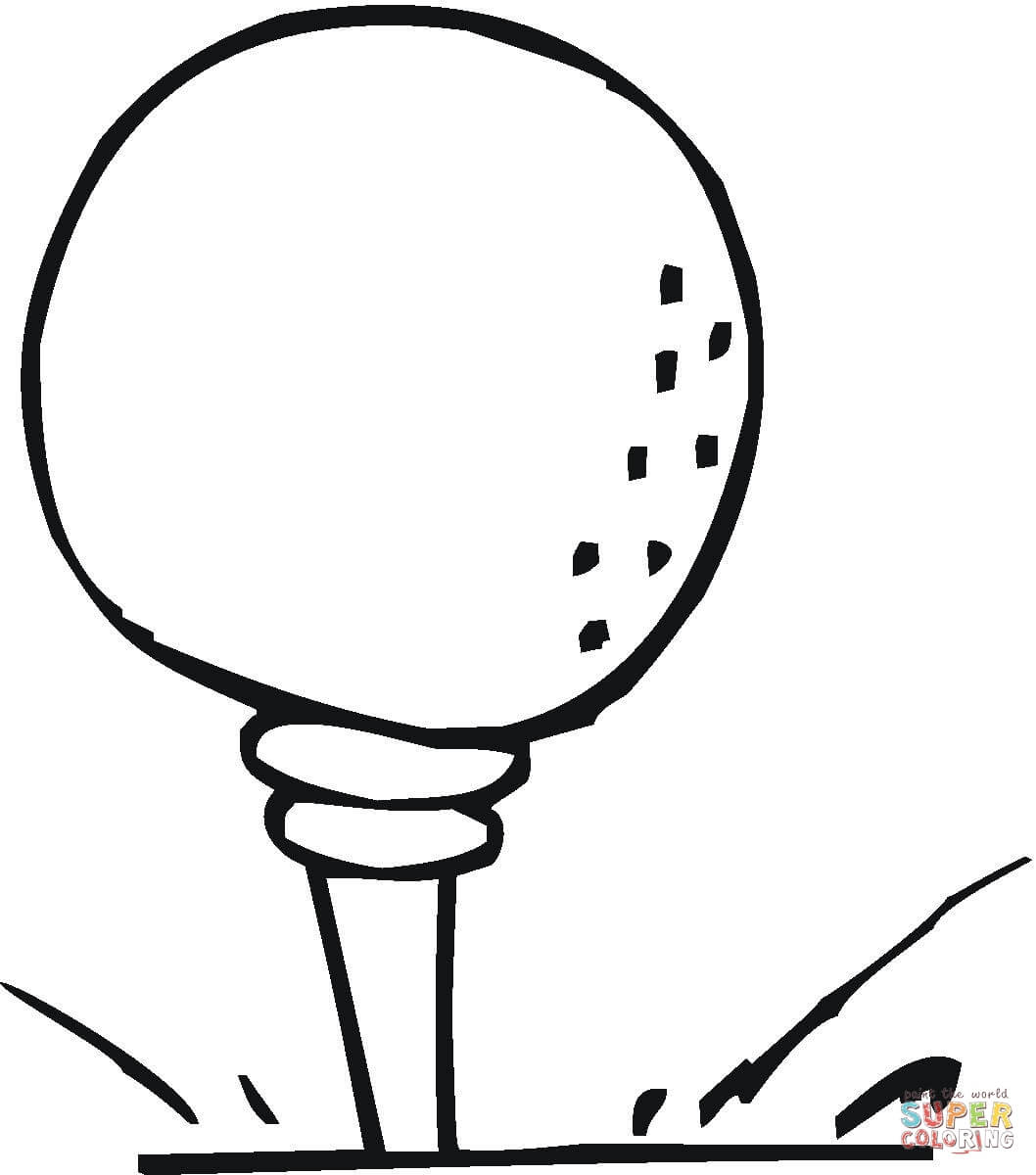 1058x1200 Golf Bag Coloring Page Free Printable Coloring Pages