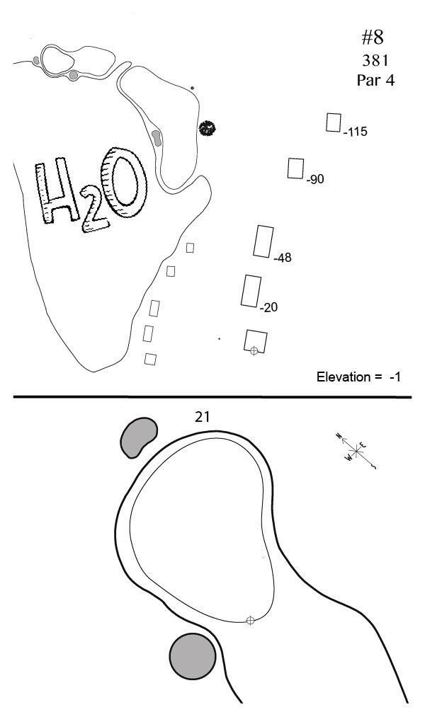 600x1013 Georgia Southern University Golf Course Back Pocket Golf