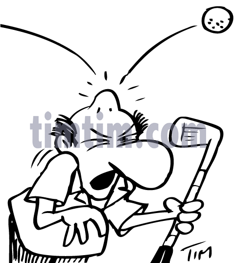 482x537 Free Drawing Of A Golf Bump Bw From The Category Sports