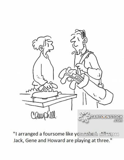 400x517 Golfing Foursomes Cartoons And Comics