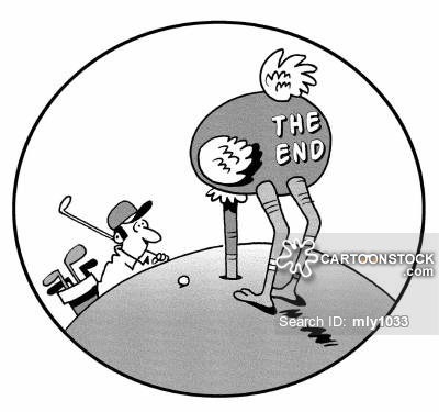 400x375 Putting Green Cartoons And Comics