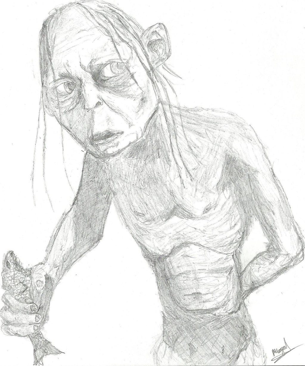 1024x1226 Gollum By Bunnywhacker
