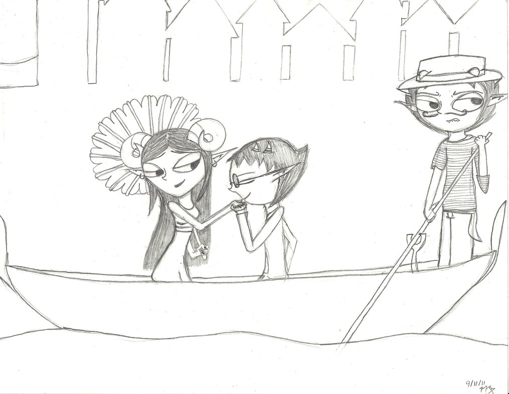 1015x786 Sollux Aradia Gondola Ride By Genincat