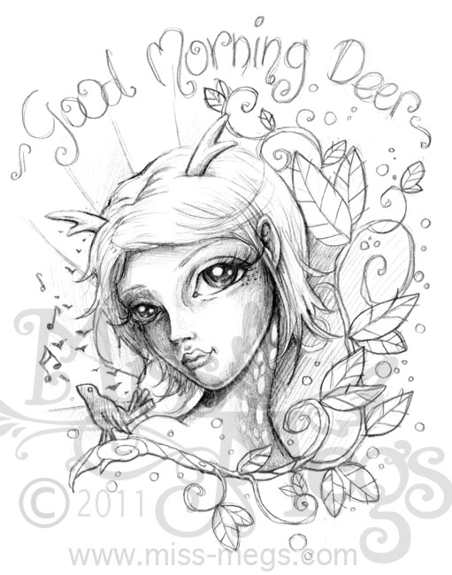 511x650 Good Morning Deer