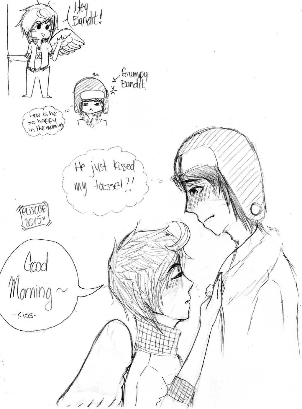 1024x1384 Kc. Good Morning Kiss By Elisa36