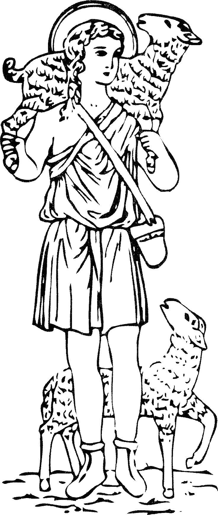 736x1735 Good Shepherd (Even Better Resolution) Reconcilation