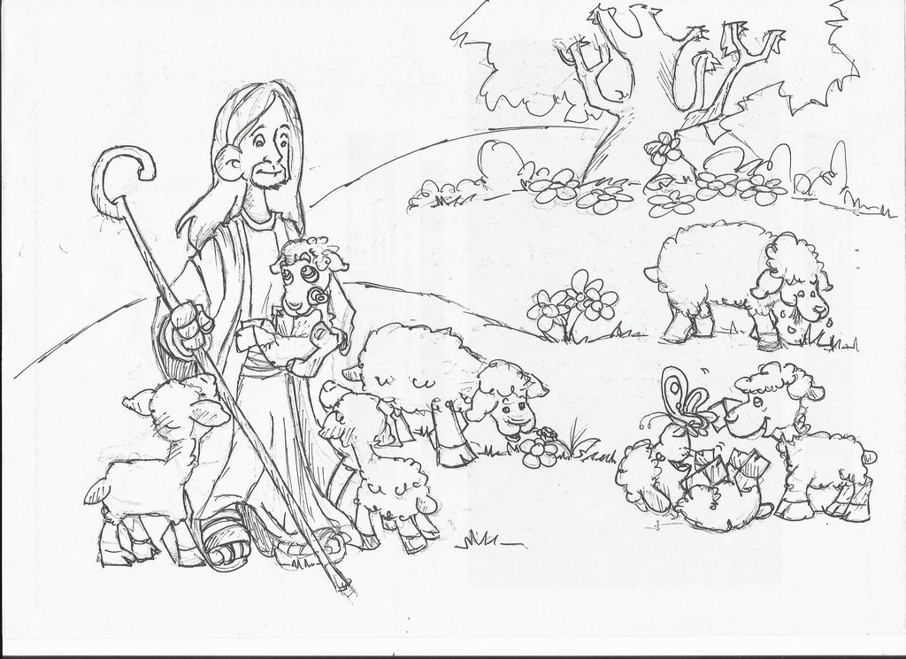 1024x745 The Good Shepherd By Cereal In A Bowl