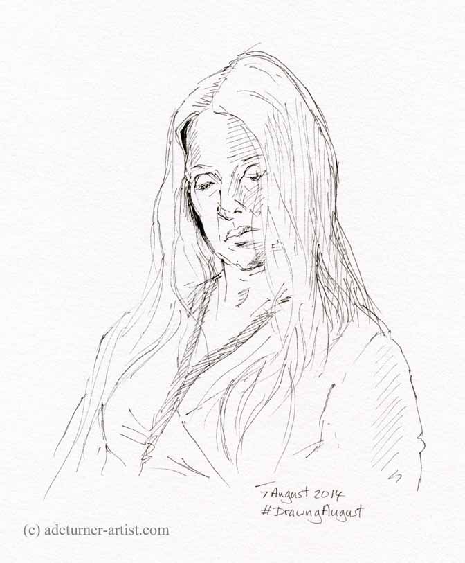 672x813 Goodbye Drawing August