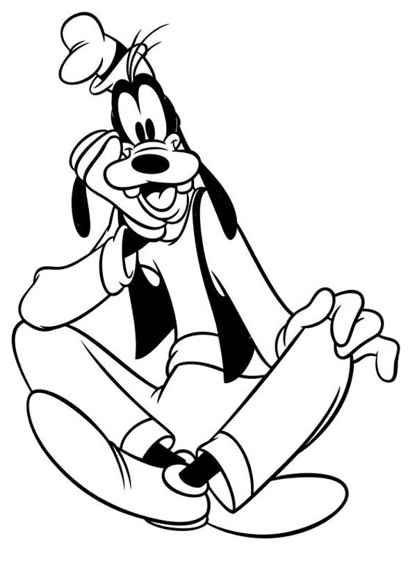 Goofy Cartoon Coloring Pages Coloring Pages