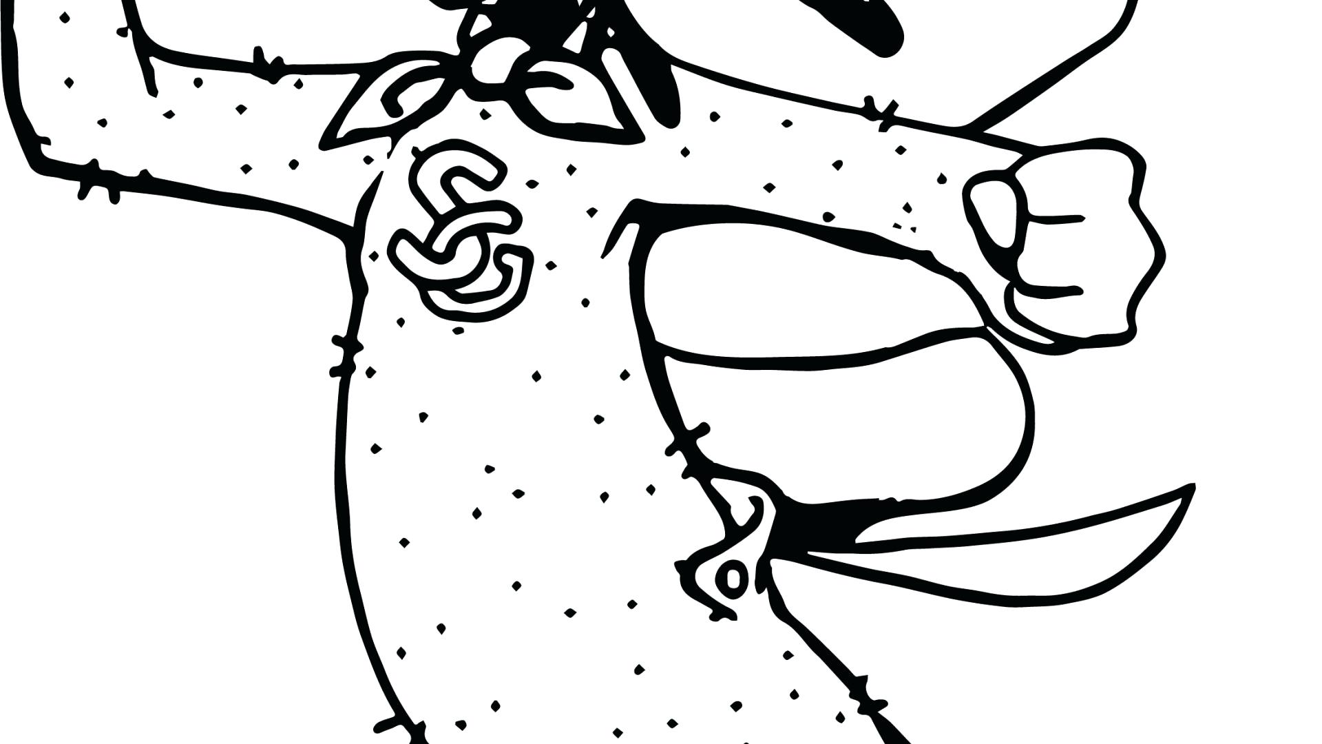 1920x1080 Coloring Goofy Coloring