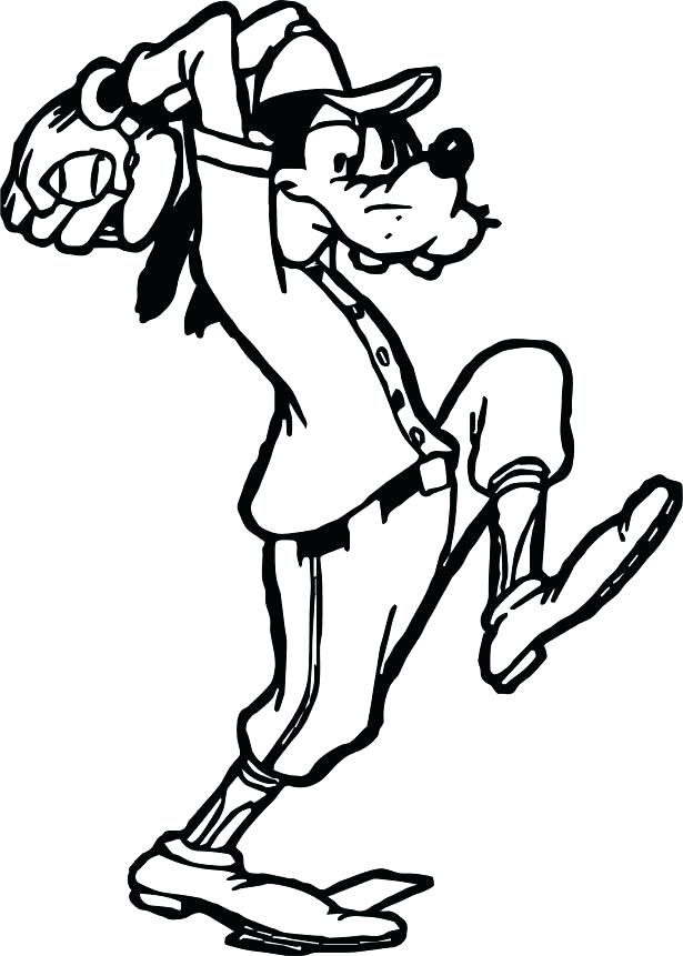615x861 Goofy Coloring Page Synthesis.site