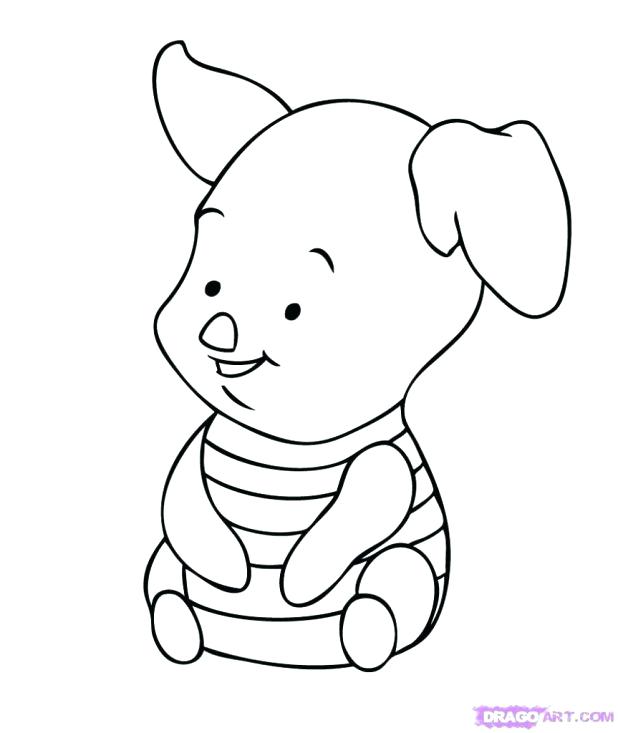 618x733 Outstanding Extraordinary Baby Coloring Sheets Fee Cartoon Drawing