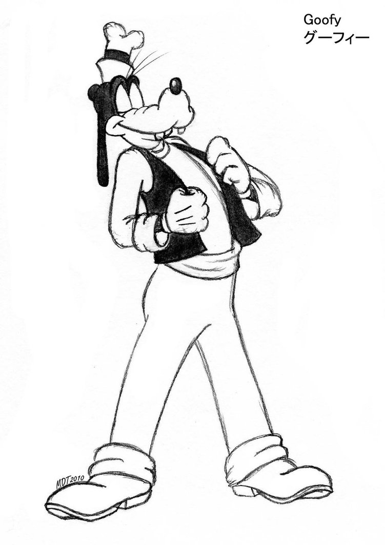 751x1064 Goofy By Mdtartist83