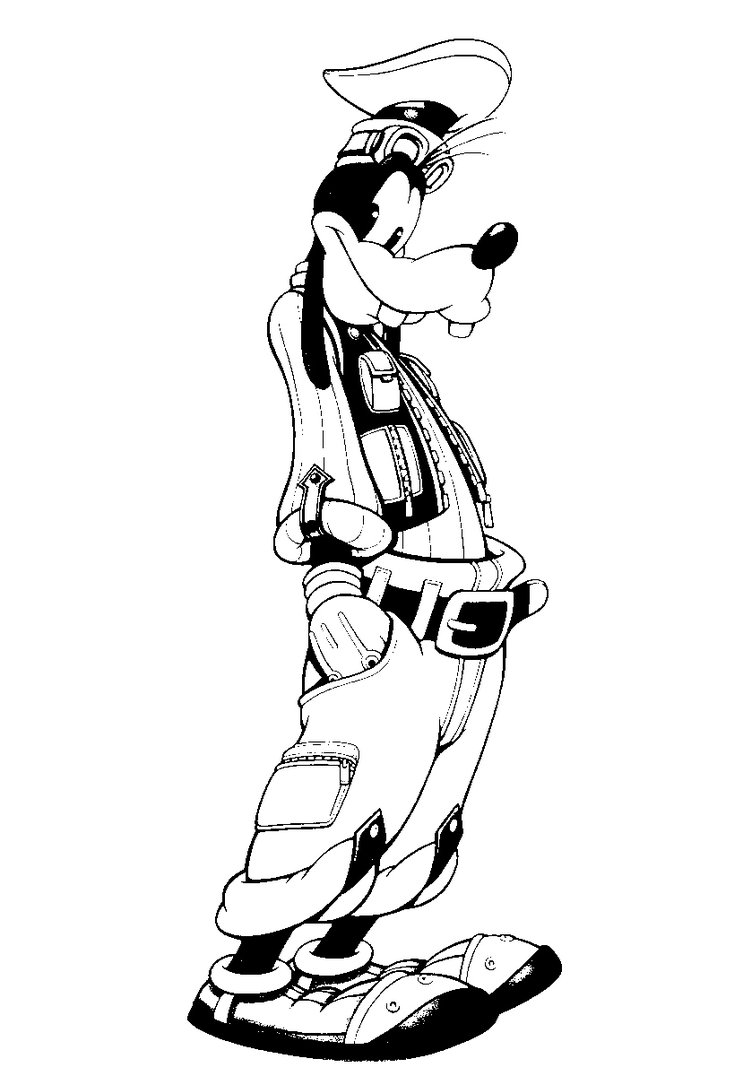 743x1076 Goofy In Kingdom Hearts By 222shinta1