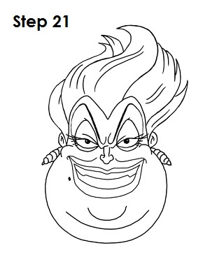 300x388 How To Draw Ursula