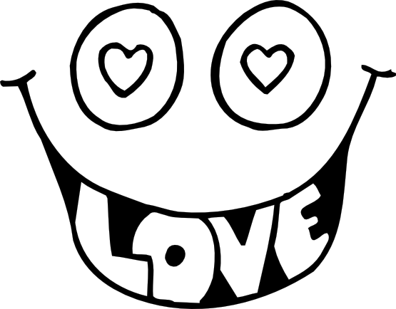 555x434 Clip Art Googly Eyes Valentine Art Sheet Page