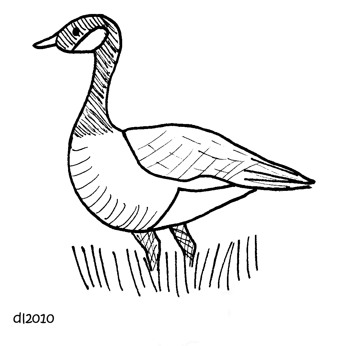 1113x1113 How To Draw A Goose Pictures To Pin