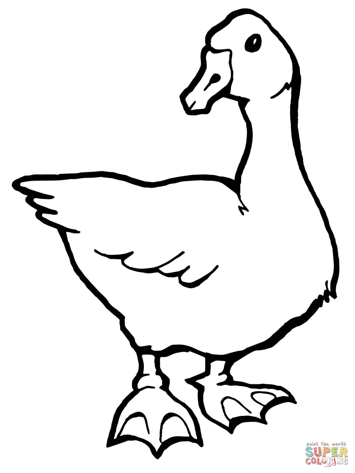 1200x1600 Online Goose Coloring Page 33 For Drawing With Goose Coloring Page