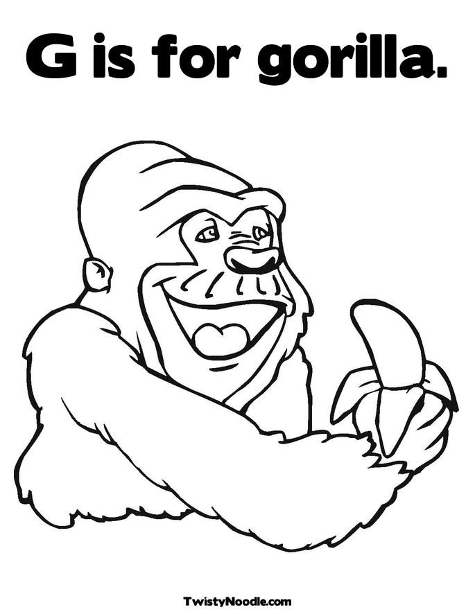 685x886 Gorilla Pictures For Kids