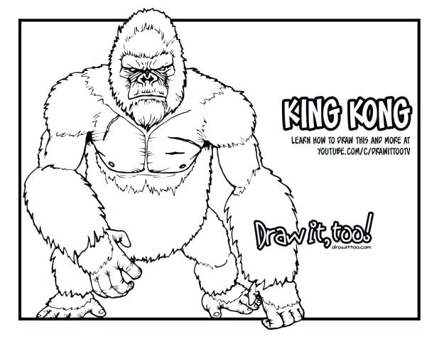 618x477 Donkey Kong Coloring Pages To Print Kart Gorilla The Flas On How