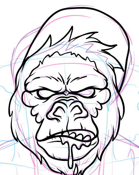 482x604 Creating A Skate Inspired Gorilla