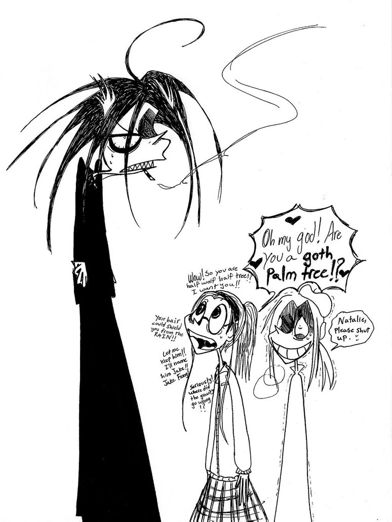 774x1031 The Goth Palm Tree By Countandra