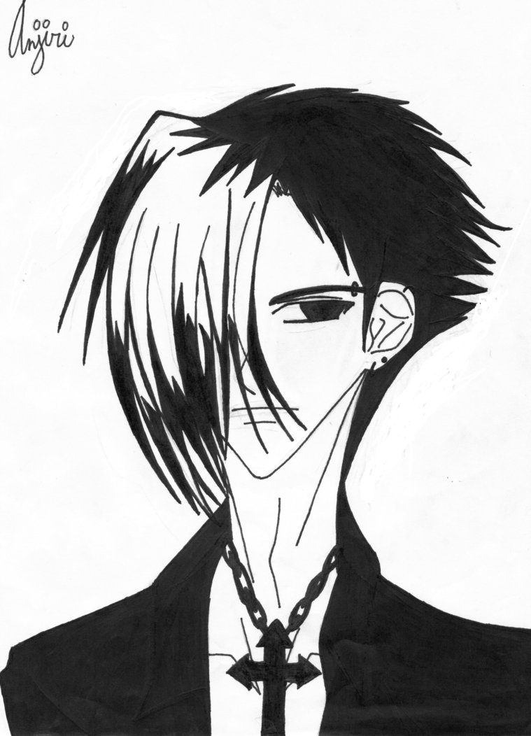 759x1052 Goth Guy By Inuanjiri