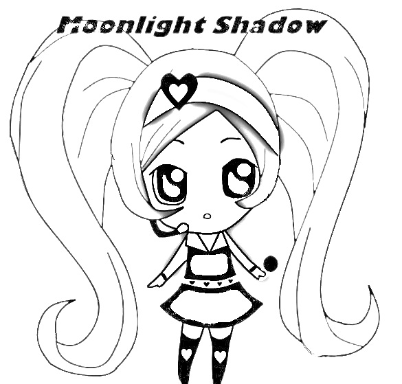 585x559 Goth Girl Singer ~sketch~ By Krystinapeekaboo