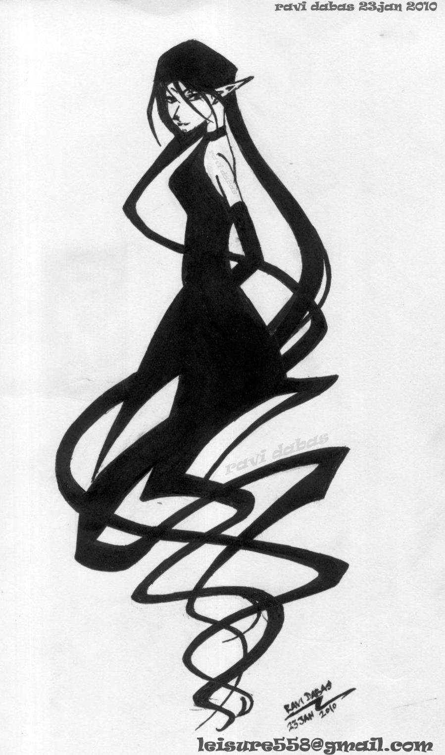 899x1524 Gothic Girl By Rdx558