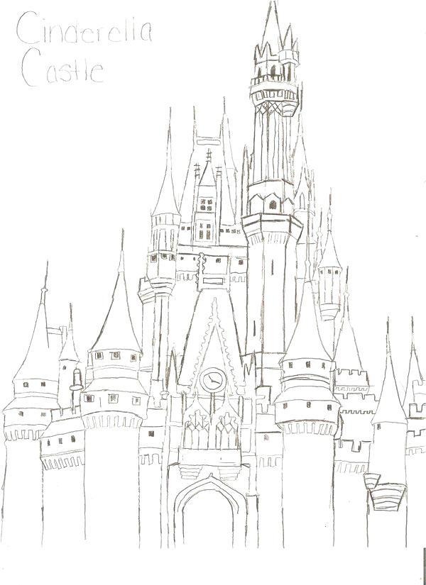 600x825 Disney Castle Coloring Page Castle Castles Coloring Pages