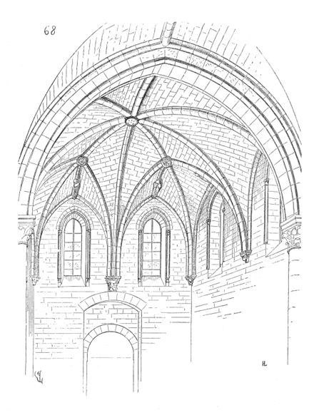 440x582 Voute.eglise.mouliherne.png Stone Structures Castlesfortresses